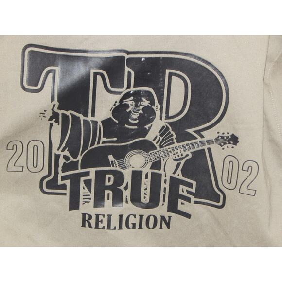 NWT True Religion Horseshoe Logo Kalamata Twill Jacket Men’s Large - Picture 7 of 8